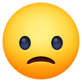 Slightly Frowning Face on Facebook 13.1