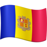 Flag: Andorra on Facebook 13.0