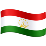 Flag: Tajikistan on Facebook 13.0