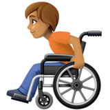Person in Manual Wheelchair: Medium Skin Tone on Facebook 13.0