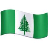 Flag: Norfolk Island on Facebook 14.0