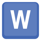 Regional Indicator Symbol Letter W on Facebook 14.0