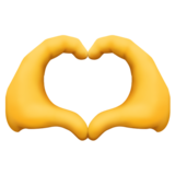 Heart Hands on Facebook 15.0