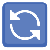 Counterclockwise Arrows Button on Facebook 2.0