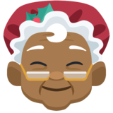Mrs. Claus: Medium-Dark Skin Tone on Facebook 2.0