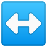 Left-Right Arrow on Google Noto Color Emoji Android 8.0