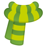 Scarf on Google Noto Color Emoji Android 8.0