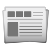 Newspaper on Google Noto Color Emoji Android 8.1
