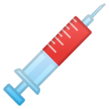 Syringe on Google Noto Color Emoji Android 8.1