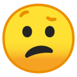 Confused Face on Google Noto Color Emoji Android 9.0