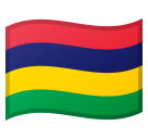 Flag: Mauritius on Google Noto Color Emoji Android 9.0