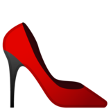 High-Heeled Shoe on Google Noto Color Emoji Android 9.0