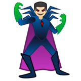 Man Supervillain: Light Skin Tone on Google Noto Color Emoji Android 9.0