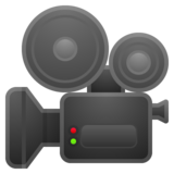 Movie Camera on Google Noto Color Emoji Android 9.0
