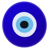 Nazar Amulet on Google Noto Color Emoji Android 9.0