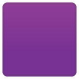 Purple Square on Google Noto Color Emoji Android 10.0