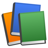 Books on Google Noto Color Emoji Android 10.0 March 2020 Feature Drop