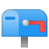 Closed Mailbox with Lowered Flag on Google Noto Color Emoji Android 10.0 March 2020 Feature Drop