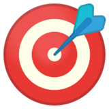 Bullseye on Google Noto Color Emoji Android 10.0 March 2020 Feature Drop