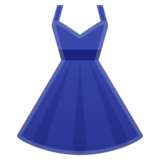Dress on Google Noto Color Emoji Android 10.0 March 2020 Feature Drop