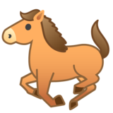 Horse on Google Noto Color Emoji Android 10.0 March 2020 Feature Drop