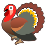 Turkey on Google Noto Color Emoji Android 10.0 March 2020 Feature Drop