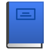 Blue Book on Google Noto Color Emoji Android 11.0