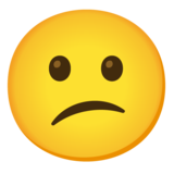 Confused Face on Google Noto Color Emoji Android 11.0