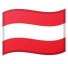 Flag: Austria on Google Noto Color Emoji Android 11.0