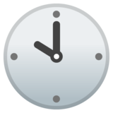 Ten O’Clock on Google Noto Color Emoji Android 11.0