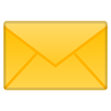 Envelope on Google Noto Color Emoji Android 11.0 December 2020 Feature Drop