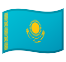 Flag: Kazakhstan on Google Noto Color Emoji Android 11.0 December 2020 Feature Drop