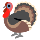 Turkey on Google Noto Color Emoji Android 11.0 December 2020 Feature Drop