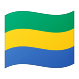 Flag: Gabon on Google Noto Color Emoji Android 12.0