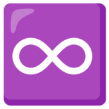 Infinity on Google Noto Color Emoji Android 12.0