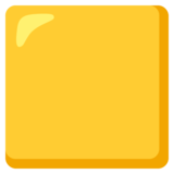 Yellow Square on Google Noto Color Emoji Android 12.0