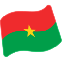 Flag: Burkina Faso on Google Noto Color Emoji Android 5.0