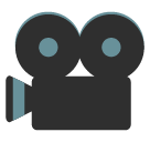 Movie Camera on Google Noto Color Emoji Android 5.0