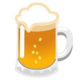 Beer Mug on Google Noto Color Emoji Android 12L