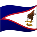 Flag: American Samoa on Google Noto Color Emoji Android 12L