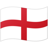 Flag: England on Google Noto Color Emoji Android 12L