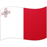 Flag: Malta on Google Noto Color Emoji Android 12L