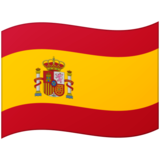 Flag: Spain on Google Noto Color Emoji Android 12L
