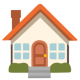 House on Google Noto Color Emoji Android 12L