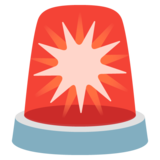 Police Car Light on Google Noto Color Emoji Android 12L
