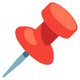 Pushpin on Google Noto Color Emoji Android 12L