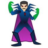 Man Supervillain: Light Skin Tone on Google Noto Color Emoji 15.0