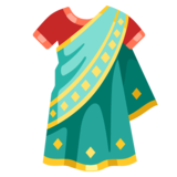 Sari on Google Noto Color Emoji 15.0