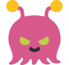Alien Monster on Google Noto Color Emoji Android 6.0.1
