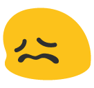 Confounded Face on Google Noto Color Emoji Android 6.0.1